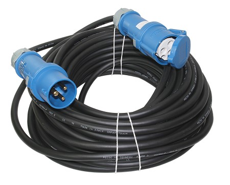 CEE-Kabeltrommel 25m 230V 16A 1xCEE+2xSchuko-Steck CEE-Kabeltrommel 25m 230V 16A 1xCEE+2xSchuko-Steck
