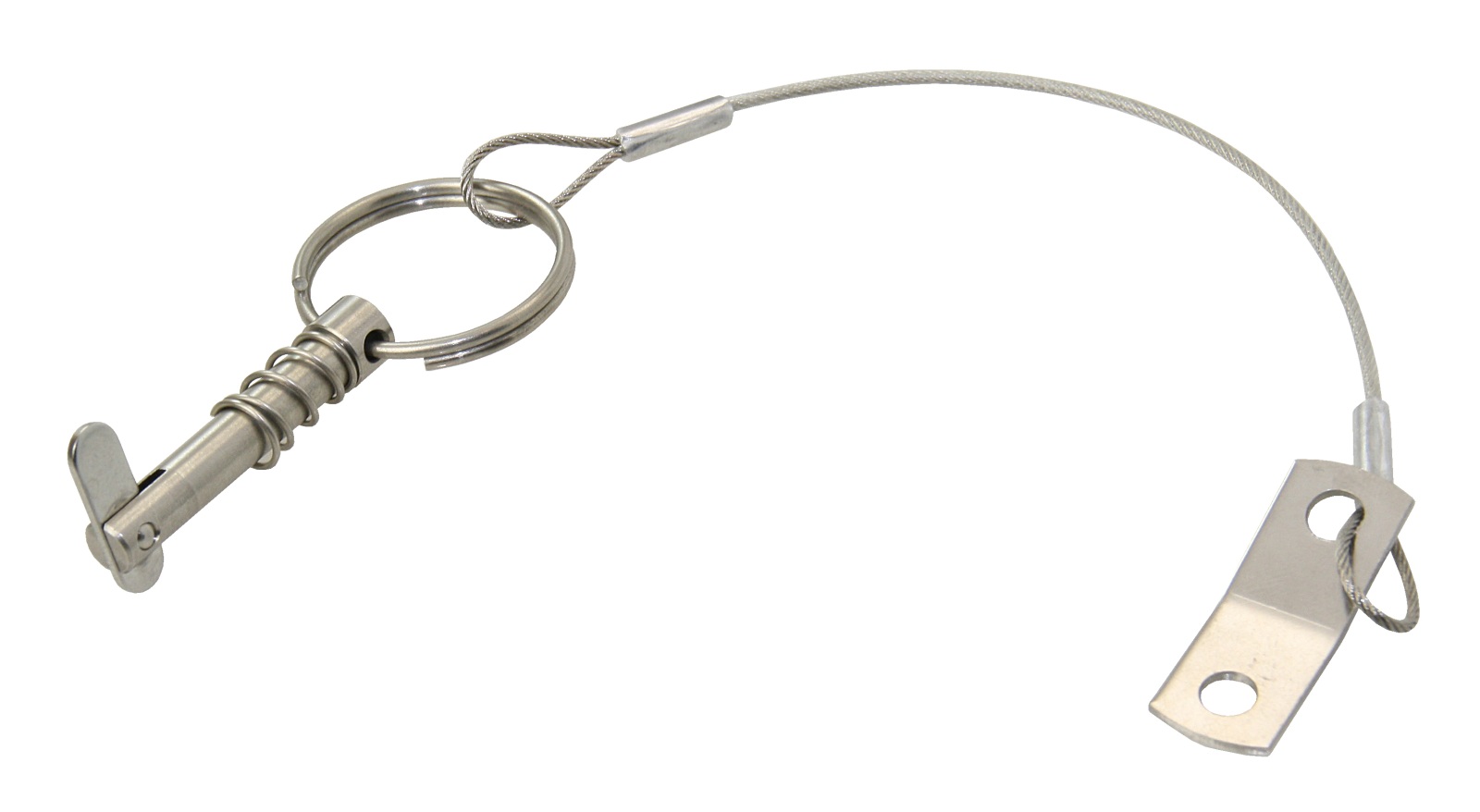 Klappnasenbolzen mit 15cm Sich.Seil VP=10St. Klappnasenbolzen mit 15cm Sich.Seil VP=10St.
