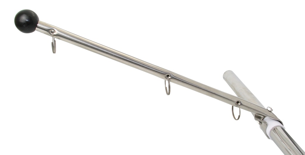 Flaggenstock Edelstahl 25mm -620mm lang- Flaggenstock Edelstahl 25mm -620mm lang-