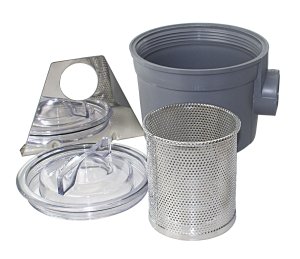 Kühlwasserfil.univ.170mmØ Schlauch 1 1/2" SS-Halt. Kühlwasserfil.univ.170mmØ Schlauch 1 1/2" SS-Halt.