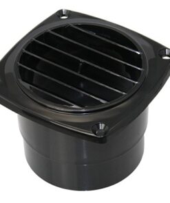 Lüfter für 3"-Schlauch weiß flach Lüfter für 3"-Schlauch weiß flach