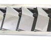 Motorraumlüfter Edelstahl 3 Schlitze 205x114mm