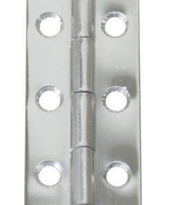 Scharnier schmal Edelstahl matt 60 x 34 x 1.2mm