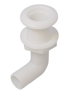 Borddurchbruch Acetal 3/4" weiß Borddurchbruch Acetal 3/4" weiß