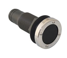 Borddurchbruch Acetal 1 1/4" weiß 90°-Winkel Borddurchbruch Acetal 1 1/4" weiß 90°-Winkel