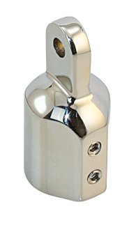 Edelstahl-Toppkappe ELEGANT für 22mm Rohr Edelstahl-Toppkappe ELEGANT für 22mm Rohr