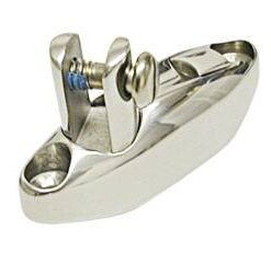 Decksgelenk 90° AISI316 f.Rohrmontage/Fast Pin Decksgelenk 90° AISI316 f.Rohrmontage/Fast Pin