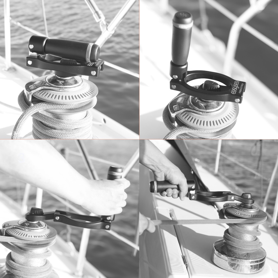 EASYSEA Winschkurbel Flipper Alu 8" 205mm EASYSEA Winschkurbel Flipper Alu 8" 205mm