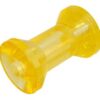 Kielrolle aus schwarzem Gummi mit Buchse Kielrolle aus schwarzem Gummi mit Buchse