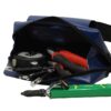 Werkzeugtasche mit Klappe 38x15x15cm Navyblau