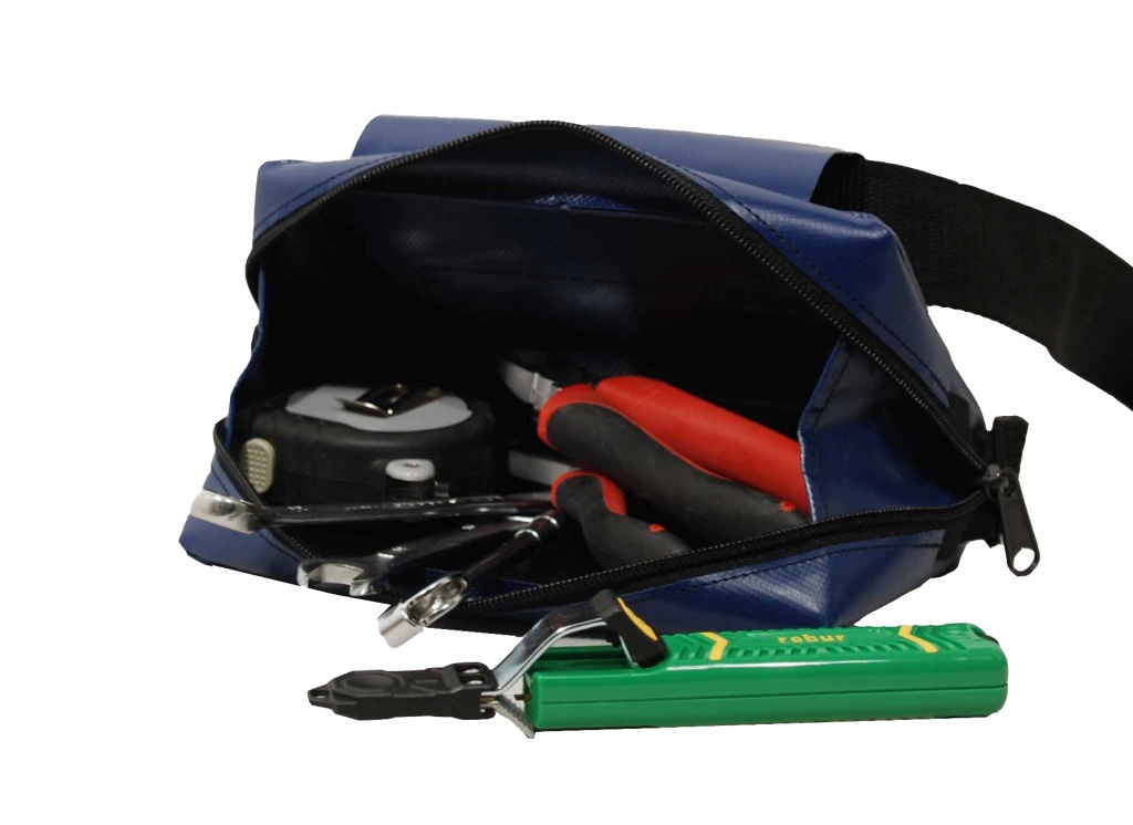 Gürtel-Werkzeugtasche 30x16x6cm navyblau Gürtel-Werkzeugtasche 30x16x6cm navyblau