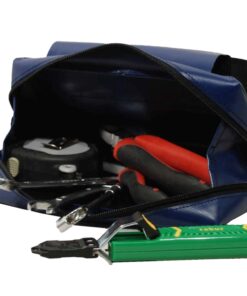 Werkzeugtasche mit Klappe 38x15x15cm Rot Werkzeugtasche mit Klappe 38x15x15cm Rot