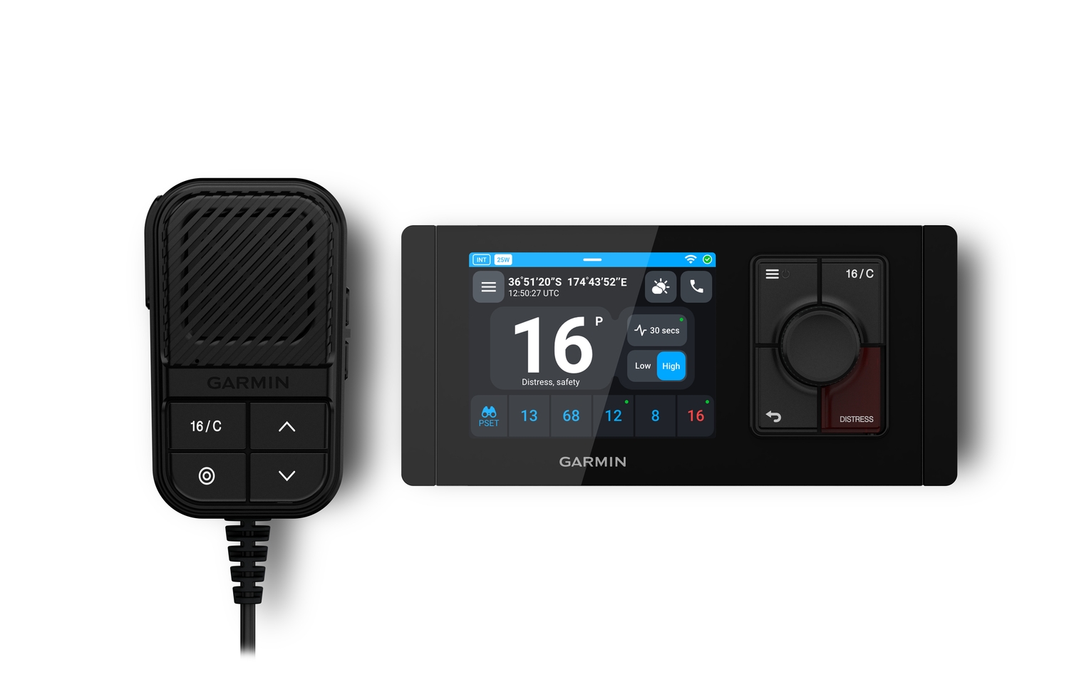 Garmin Signal VHF 220 UKW-Seefunkgerät mit AIS-Empfänger Garmin Signal VHF 220 UKW-Seefunkgerät mit AIS-Empfänger