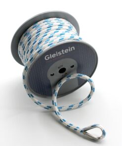 Anker-Bleileine PES weiß mit Kausch 10mm 35m lang Anker-Bleileine PES weiß mit Kausch 10mm 35m lang