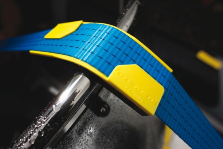 Spanngurt 50mm breit 8m lang mit 2 Spitzhaken Spanngurt 50mm breit 8m lang mit 2 Spitzhaken
