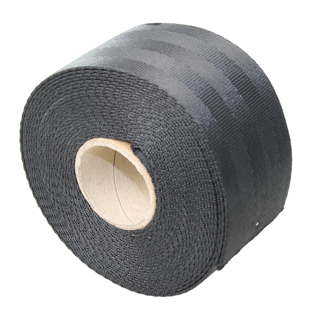 POLYESTER Ausreitgurt schwarz 48mm breit 5m POLYESTER Ausreitgurt schwarz 48mm breit 5m