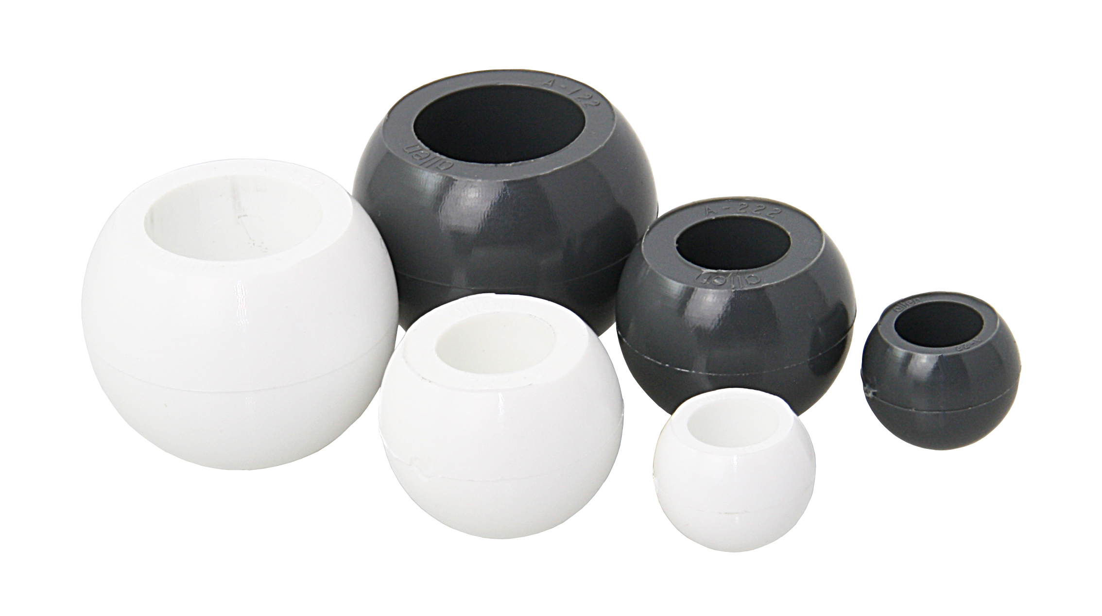 Griffkugel Kunststoff 22mm WEISS 2St. SB-Pack Griffkugel Kunststoff 22mm WEISS 2St. SB-Pack