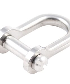 Edelstahlschäkel mit Schlitzbolzen 6mm breit