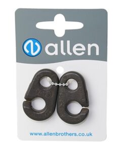 Flaggleinenclips Kunststoff 25mm (2er SB-Packung) Flaggleinenclips Kunststoff 25mm (2er SB-Packung)