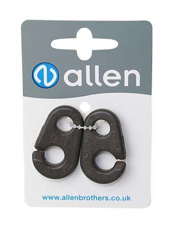 Flaggleinenclips Kunststoff 25mm (2er SB-Packung) Flaggleinenclips Kunststoff 25mm (2er SB-Packung)