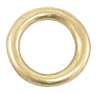 Messing-Ring Nr. 9 1 1/4" 32mm VP=10 St. Messing-Ring Nr. 9 1 1/4" 32mm VP=10 St.