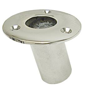 Flaggenstockhalter für 25mm mit Wasserabl. 1/2" Flaggenstockhalter für 25mm mit Wasserabl. 1/2"