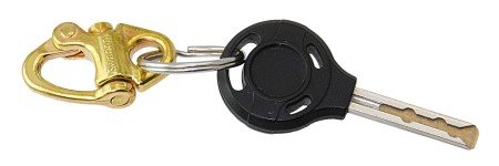 Schnapphaken Edelstahl 120mm, großes Auge Schnapphaken Edelstahl 120mm, großes Auge