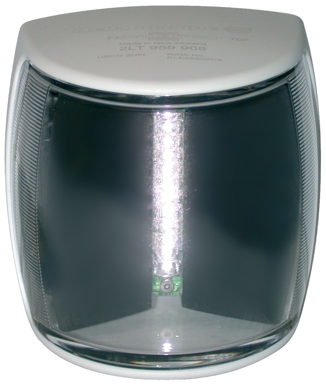 HELLA Positionsleuchte NaviLED Pro Acryl Backbord, 2,5m weiß HELLA Positionsleuchte NaviLED Pro Acryl Backbord, 2,5m weiß