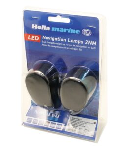 HELLA Positionsleuchte NaviLED Deck Mount Backb/Steuerb, 0,5m schwarz Paar HELLA Positionsleuchte NaviLED Deck Mount Backb/Steuerb, 0,5m schwarz Paar
