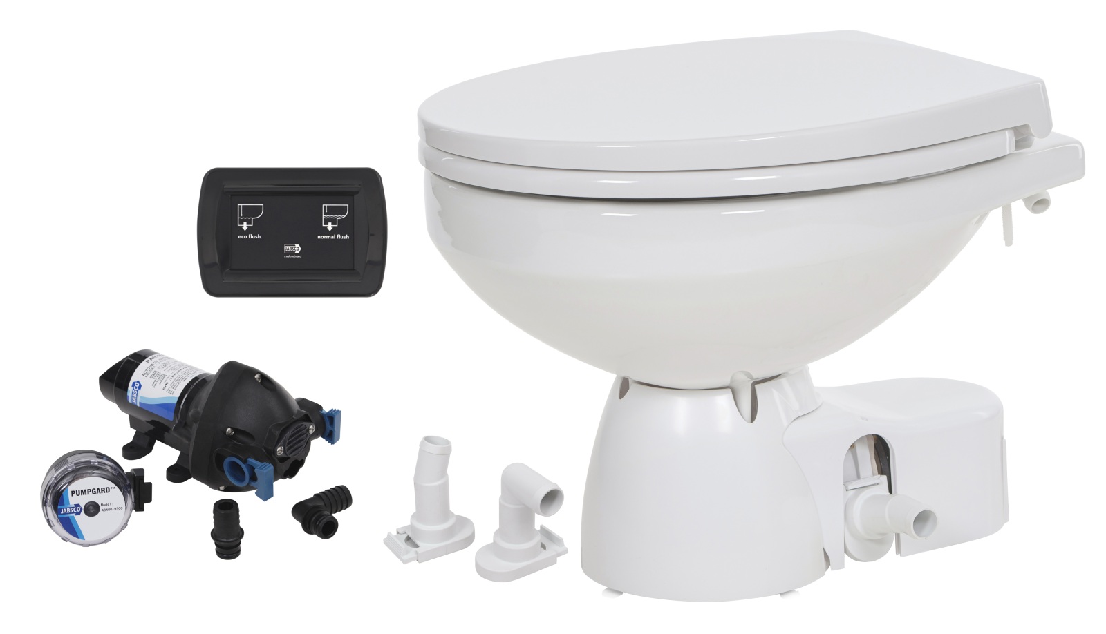 JABSCO Toilette Quiet Flush E2 kleines Becken 12V Magnetventil HS JABSCO Toilette Quiet Flush E2 kleines Becken 12V Magnetventil HS