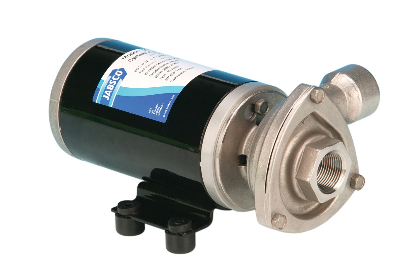 Jabsco Cyclone High Pressure Zentrifugalpumpe 24V Jabsco Cyclone High Pressure Zentrifugalpumpe 24V