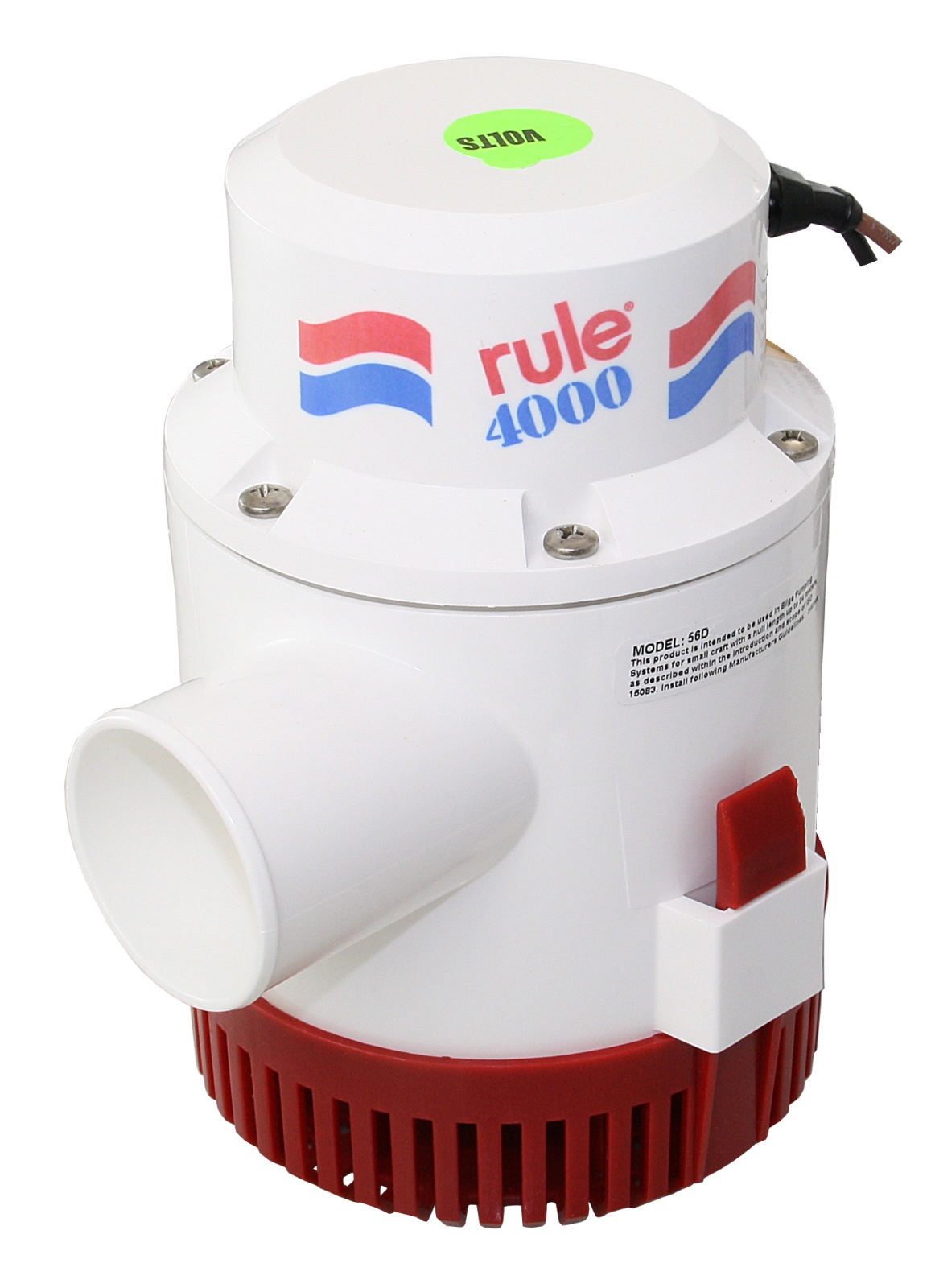 RULE 2000 Bilgepumpe 12V RULE 2000 Bilgepumpe 12V