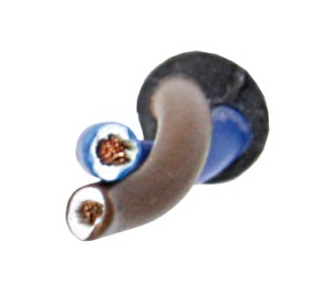 Kabel H05VV-F flexible 2x1.5mm² blau/braun 10m Kabel H05VV-F flexible 2x1.5mm² blau/braun 10m