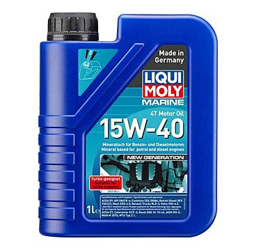 LIQUI MOLY Marine 4T Motor Oil 15W-40 New Generation LIQUI MOLY Marine 4T Motor Oil 15W-40 New Generation