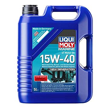 LIQUI MOLY Marine 4T Motor Oil 15W-40 5l New Generation LIQUI MOLY Marine 4T Motor Oil 15W-40 5l New Generation