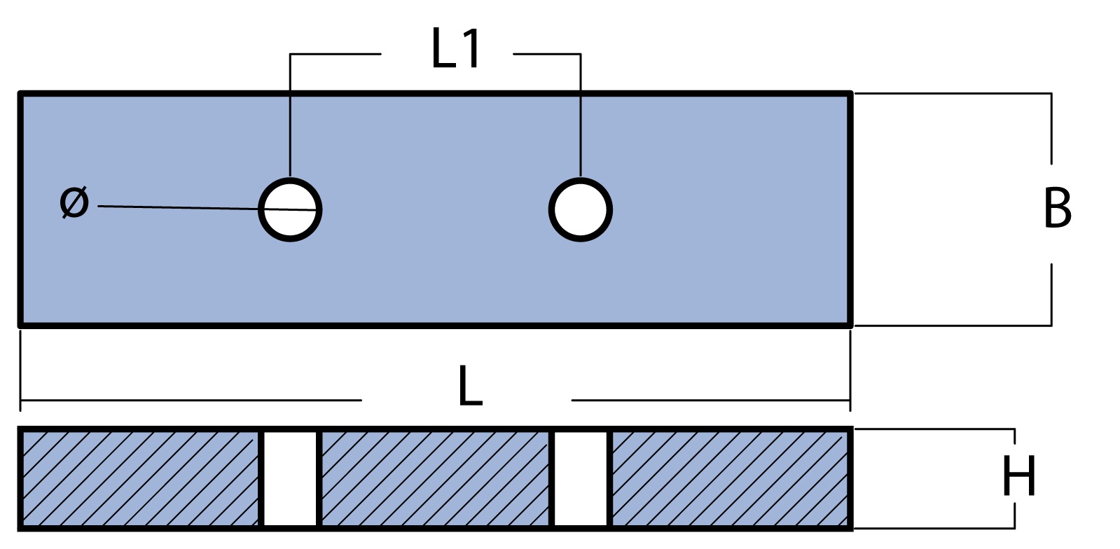 Plattenanode Zn 110x67x20mm Plattenanode Zn 110x67x20mm