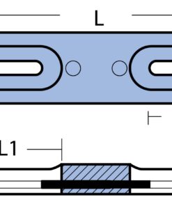 Stabanode Zn 455x94x40mm für Fairline Stabanode Zn 455x94x40mm für Fairline