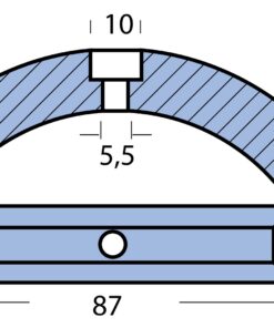 Ringanode 3-tlg. Zn für Volvo Saildrive mit 3-Blatt oder Faltprop. 4-Blatt Ringanode 3-tlg. Zn für Volvo Saildrive mit 3-Blatt oder Faltprop. 4-Blatt