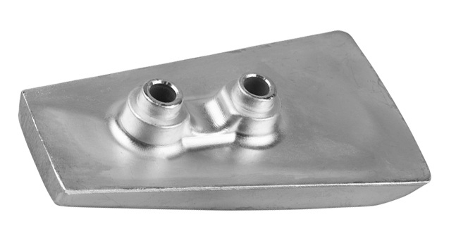 Anode, Kavitationsplatte Zn 133x76x35mm für Volvo DPH Anode, Kavitationsplatte Zn 133x76x35mm für Volvo DPH