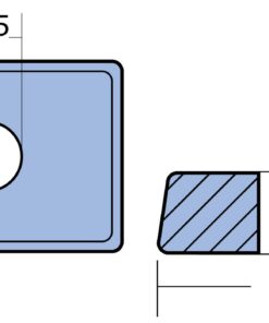 Finnenanode Alu 28x19x9mm für Mercury 4-9,9PS Finnenanode Alu 28x19x9mm für Mercury 4-9,9PS