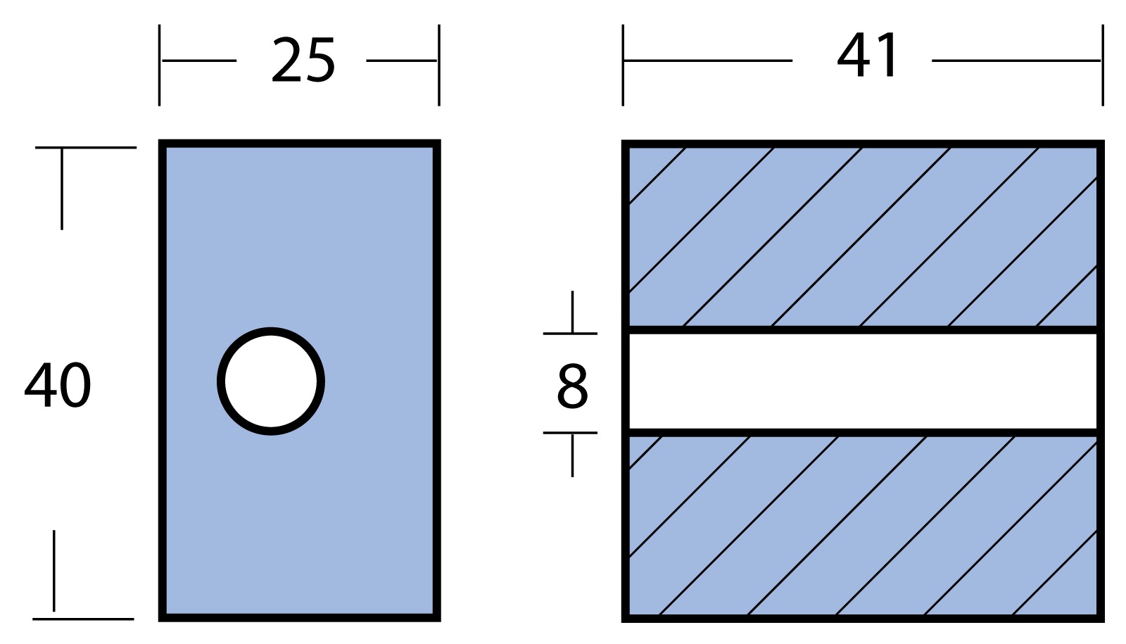 Blockanode Zn für OMC 50-140, Johnson/Evinrude 50-225PS (87-98) Getriebe Blockanode Zn für OMC 50-140, Johnson/Evinrude 50-225PS (87-98) Getriebe