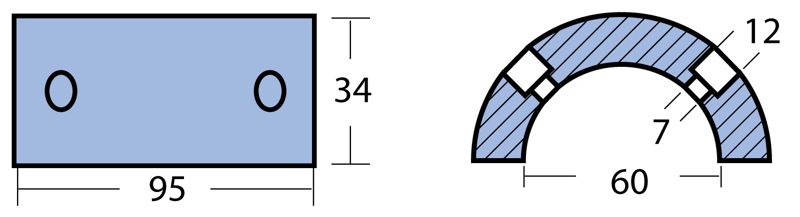 Ringanode 2-tlg. Zn für Gori Saildrive mit Welle 13-18' 2-Blatt Ringanode 2-tlg. Zn für Gori Saildrive mit Welle 13-18' 2-Blatt
