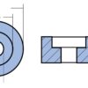 Scheibenanode Mg 21mm, Bohrung 6mm für Suzuki 4-5PS Scheibenanode Mg 21mm, Bohrung 6mm für Suzuki 4-5PS