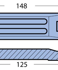 Stabanode Mg 148x36x15mm für Honda BF 25-50PS Stabanode Mg 148x36x15mm für Honda BF 25-50PS