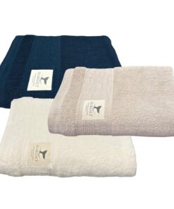 MARINE BUSINESS Sea & Salt Frottee Badehandtuch Baumwolle L=180cm B=100cm ecru