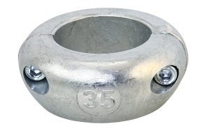 Wellen-Zinkanode "Ring" ca. 440g Ø40mm Wellen-Zinkanode "Ring" ca. 440g Ø40mm