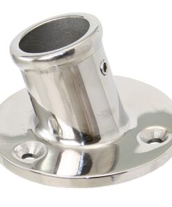 Flaggenstockhalter m. Schraube für 25mm Edelstahl Flaggenstockhalter m. Schraube für 25mm Edelstahl