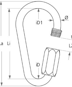PEGUET Schraubglied Birne A4L 8mm PEGUET Schraubglied Birne A4L 8mm