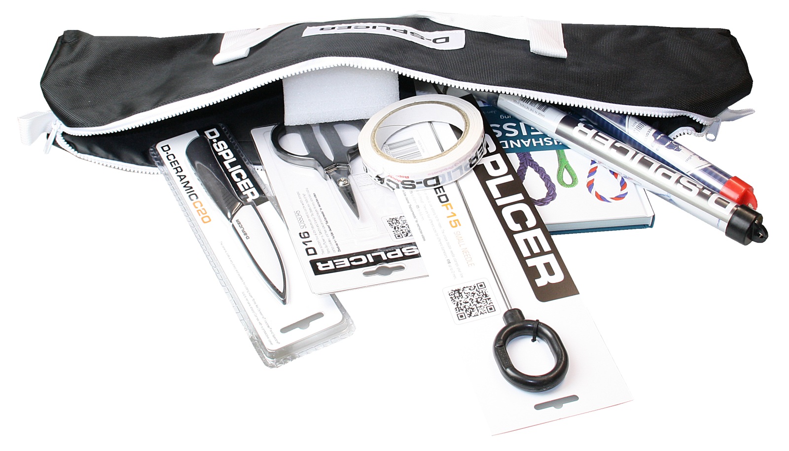 D-SPLICER Spleißwerkzeug-Tasche D-Pouch P40 Nylon 400mm D-SPLICER Spleißwerkzeug-Tasche D-Pouch P40 Nylon 400mm
