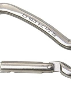 KONG Karabinerhaken asymm. AISI316 m. Kausch 60mm KONG Karabinerhaken asymm. AISI316 m. Kausch 60mm